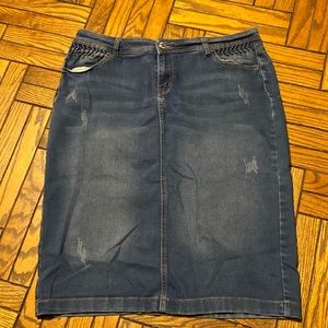 Denim Skirt